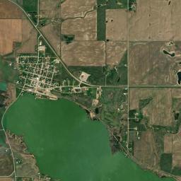 Tioga, ND locator map