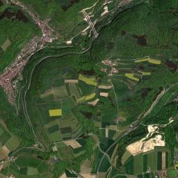 Wiesensteig High Resolution Satellite Map