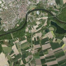 Lauingen High Resolution Satellite Map