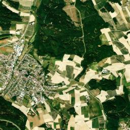 Au in der Hallertau High Resolution Satellite Map
