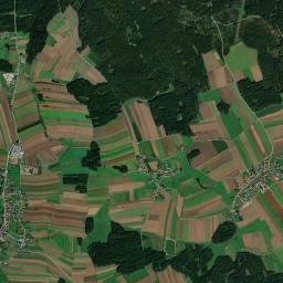 Politischer Bezirk Zwettl High Resolution Satellite Map