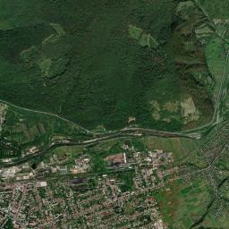 Svalyava High Resolution Satellite Map