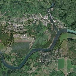 Concrete, WA locator map