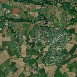 Plouvien High Resolution Satellite Map