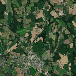 Plougonven High Resolution Satellite Map