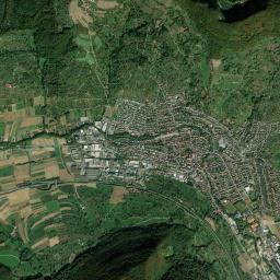 Dettingen an der Erms High Resolution Satellite Map
