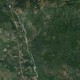 Aerial view of Pack River
