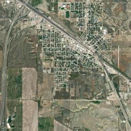 Shelby High Resolution Satellite Map