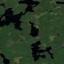 Rainy River District High Resolution Satellite Map