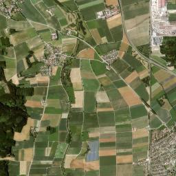 Langweid High Resolution Satellite Map