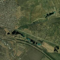 Kostiantynivka Raion High Resolution Satellite Map