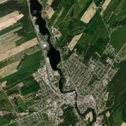 Amqui High Resolution Satellite Map