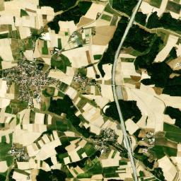 Paunzhausen High Resolution Satellite Map