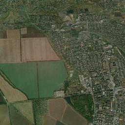 Dobropillya High Resolution Satellite Map