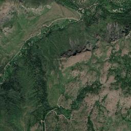 Aerial view of Gold Creek