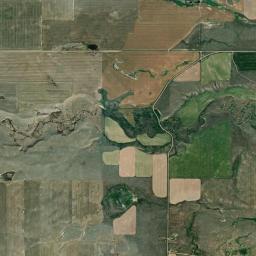 Blaine County High Resolution Satellite Map