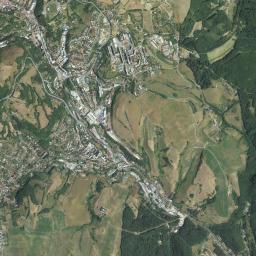 Banská Štiavnica High Resolution Satellite Map