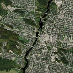 Jonquière High Resolution Satellite Map