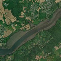 La Forest-Landerneau High Resolution Satellite Map