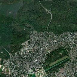 Fontainebleau High Resolution Satellite Map