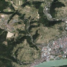 Stein an der Donau High Resolution Satellite Map