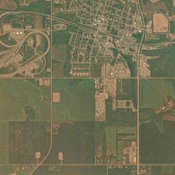 Tioga High Resolution Satellite Map
