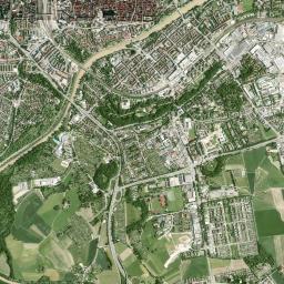 Ulm High Resolution Satellite Map