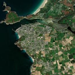 Le Conquet High Resolution Satellite Map
