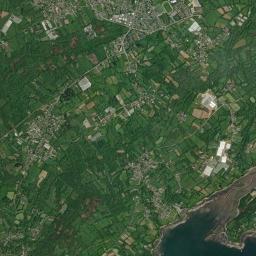 Plougastel-Daoulas High Resolution Satellite Map