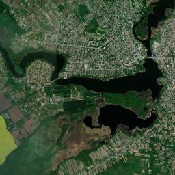 Bershad High Resolution Satellite Map