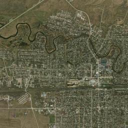 Morozovsk High Resolution Satellite Map