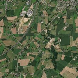 Romagné High Resolution Satellite Map