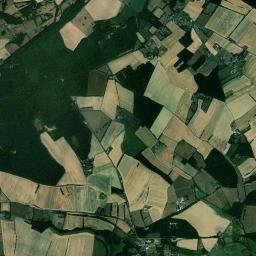 Thiron Gardais High Resolution Satellite Map