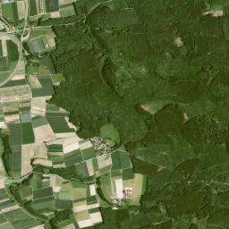 Swabia High Resolution Satellite Map