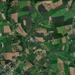Maël-Carhaix High Resolution Satellite Map