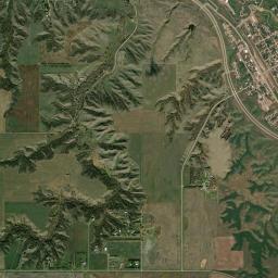 Burlington High Resolution Satellite Map