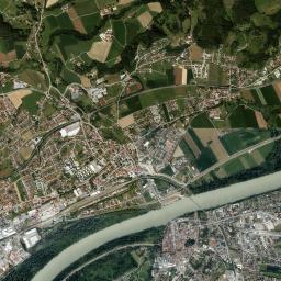 Braunau am Inn High Resolution Satellite Map