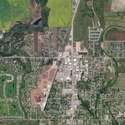 Evergreen High Resolution Satellite Map