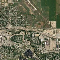 Minot, ND locator map