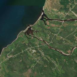 Bay St. George South High Resolution Satellite Map