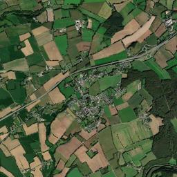 Cléden-Poher High Resolution Satellite Map