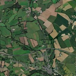 Gouarec High Resolution Satellite Map