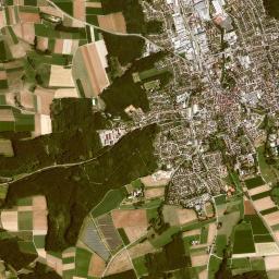 Krumbach High Resolution Satellite Map