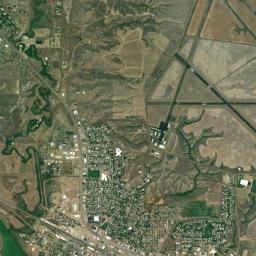 Glasgow High Resolution Satellite Map