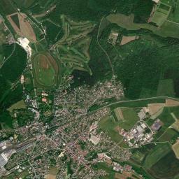 Vittel High Resolution Satellite Map