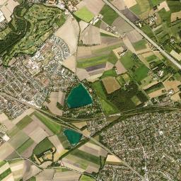 Gröbenzell High Resolution Satellite Map