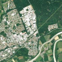 Waldkraiburg High Resolution Satellite Map