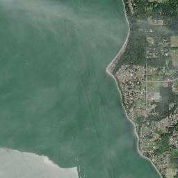 Camano High Resolution Satellite Map