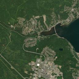 Clarenville-Shoal Harbour High Resolution Satellite Map