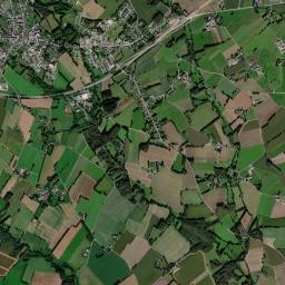 Merdrignac High Resolution Satellite Map